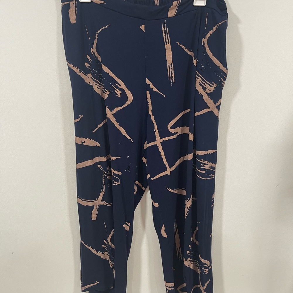 Kozan Navy and Tan Pants